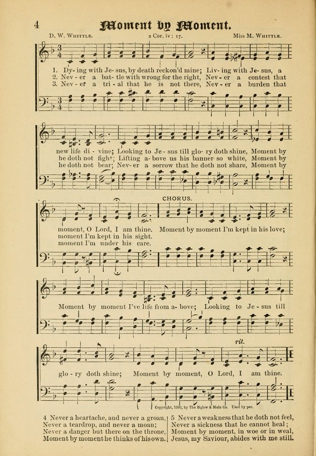 Songs of Love and Praise No. 5: for use in meetings for Christian worship or work page 4