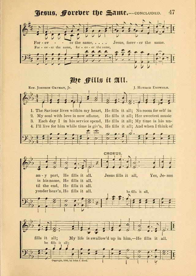 Songs of Love and Praise No. 5: for use in meetings for Christian worship or work page 41