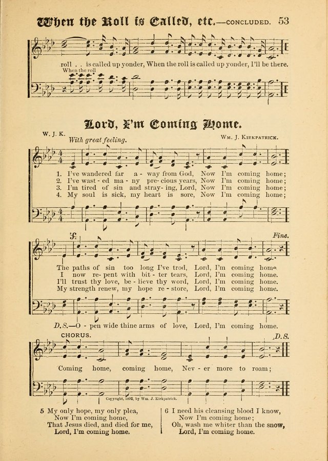 Songs of Love and Praise No. 5: for use in meetings for Christian worship or work page 45