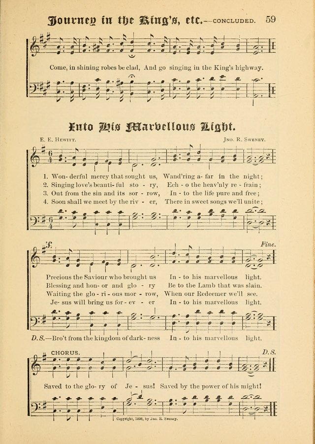 Songs of Love and Praise No. 5: for use in meetings for Christian worship or work page 51