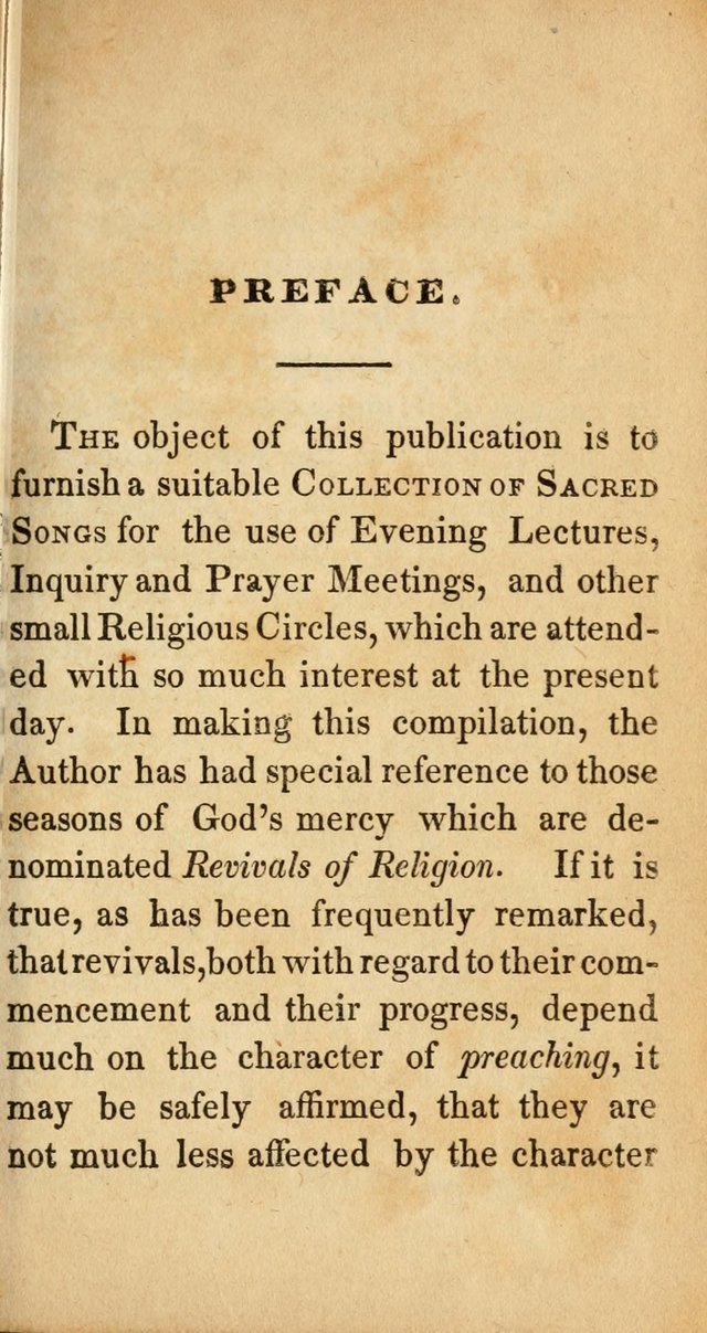 Sacred lyrics, or Select hymns: particularly adapted to revivals of religion, and intended as a supplement to Watts.  page 3