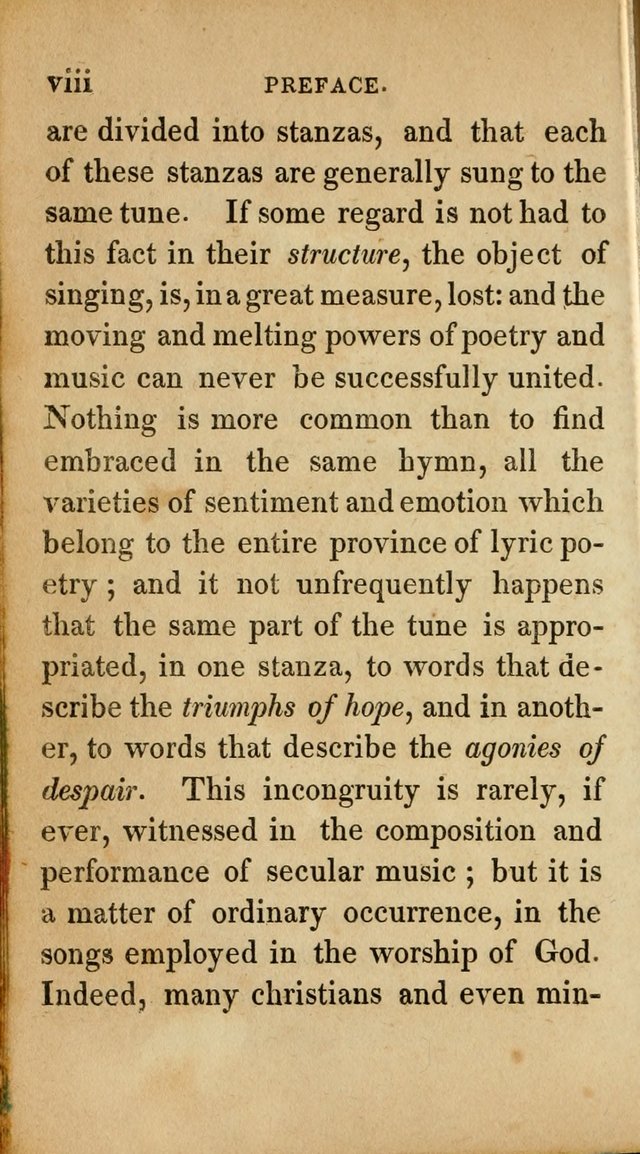 Sacred lyrics, or Select hymns: particularly adapted to revivals of religion, and intended as a supplement to Watts.  page 8