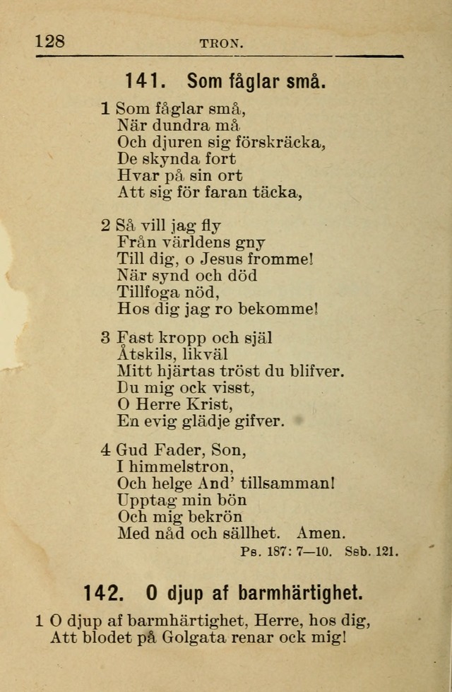 Söndagsskolbok: innehållande liturgi och sånger för söndagsskolan (Omarbetad uppl.) page 130