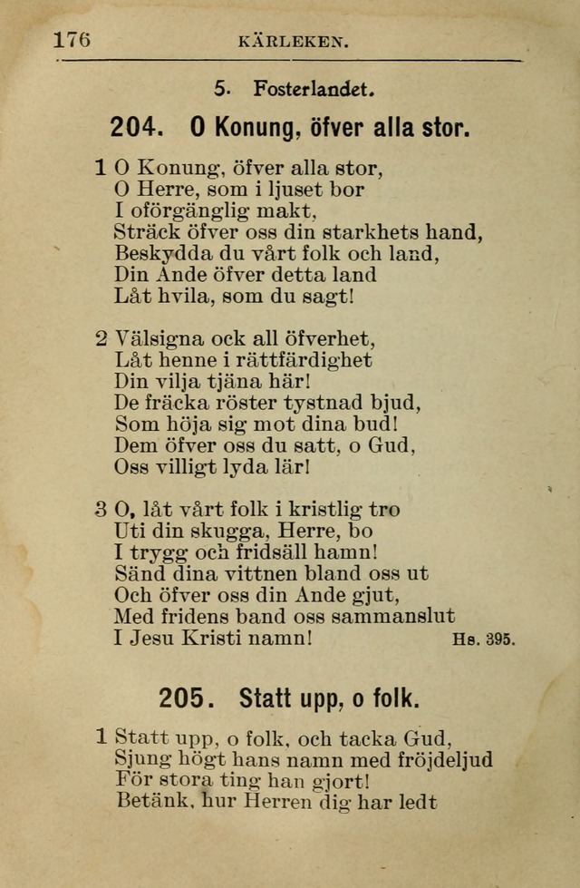 Söndagsskolbok: innehållande liturgi och sånger för söndagsskolan (Omarbetad uppl.) page 178