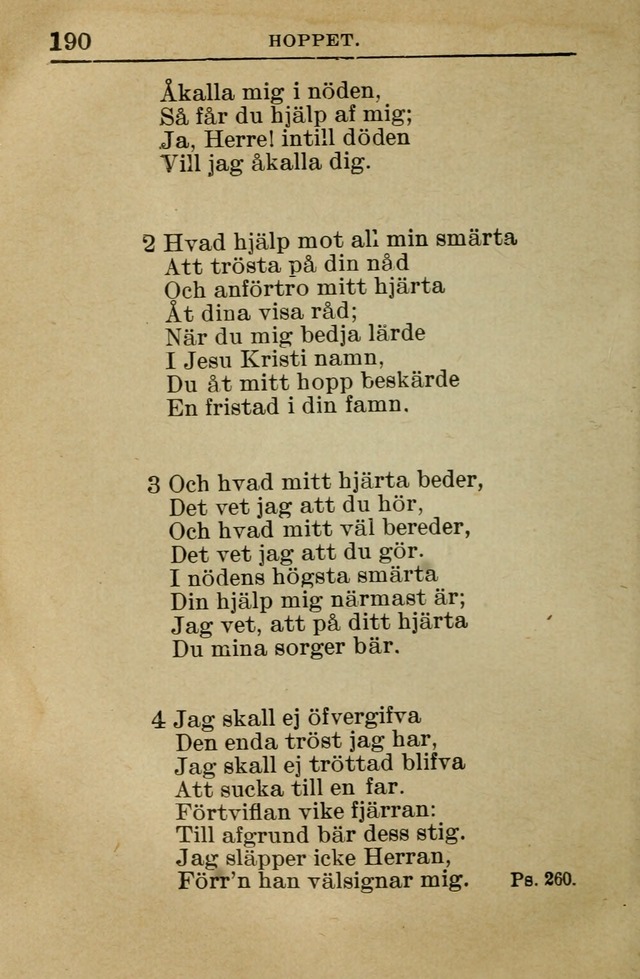 Söndagsskolbok: innehållande liturgi och sånger för söndagsskolan (Omarbetad uppl.) page 192