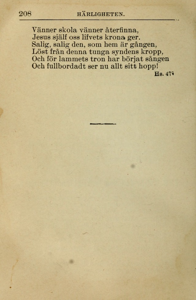 Söndagsskolbok: innehållande liturgi och sånger för söndagsskolan (Omarbetad uppl.) page 210