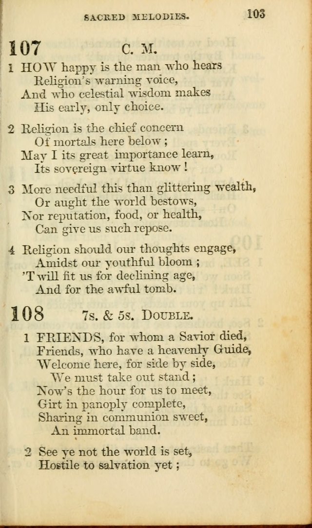 Sacred Melodies for Conference and Prayer Meetings, and for Social and Private Devotion (13th ed.) page 102