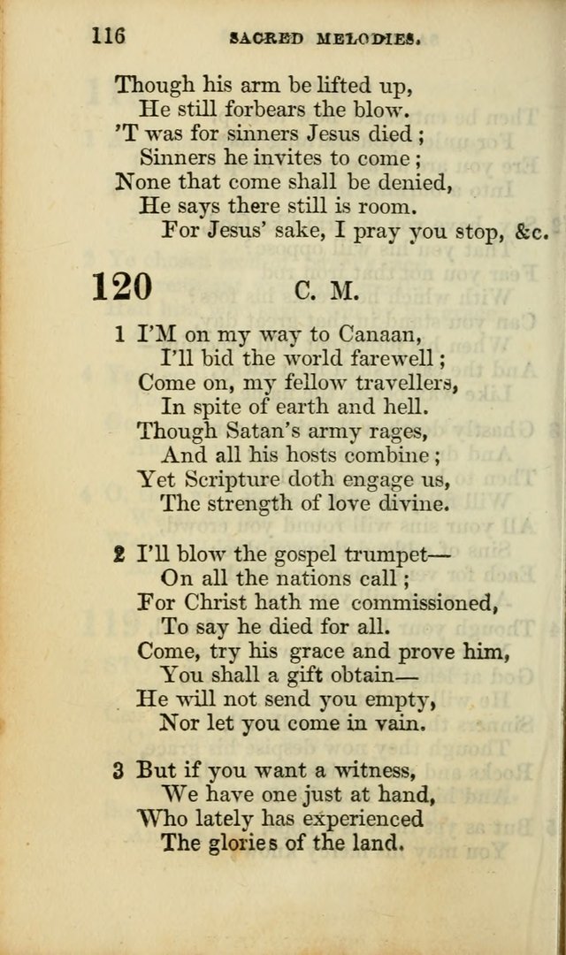 Sacred Melodies for Conference and Prayer Meetings, and for Social and Private Devotion (13th ed.) page 115