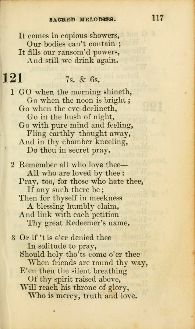 Sacred Melodies for Conference and Prayer Meetings, and for Social and Private Devotion (13th ed.) page 116