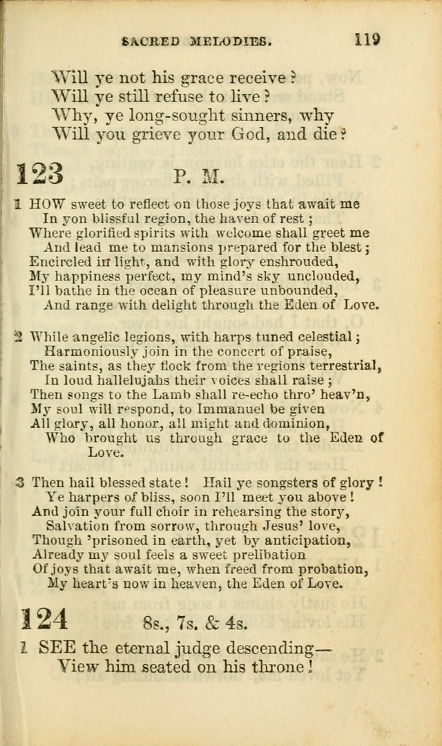 Sacred Melodies for Conference and Prayer Meetings, and for Social and Private Devotion (13th ed.) page 118