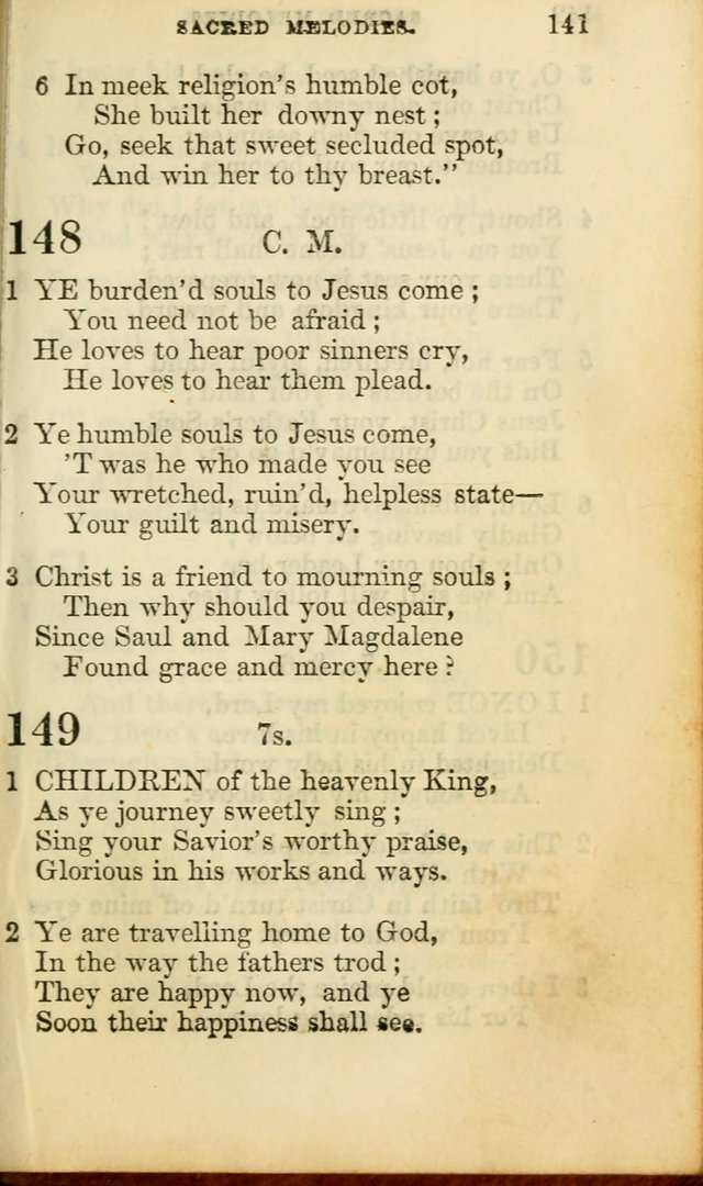 Sacred Melodies for Conference and Prayer Meetings, and for Social and Private Devotion (13th ed.) page 140