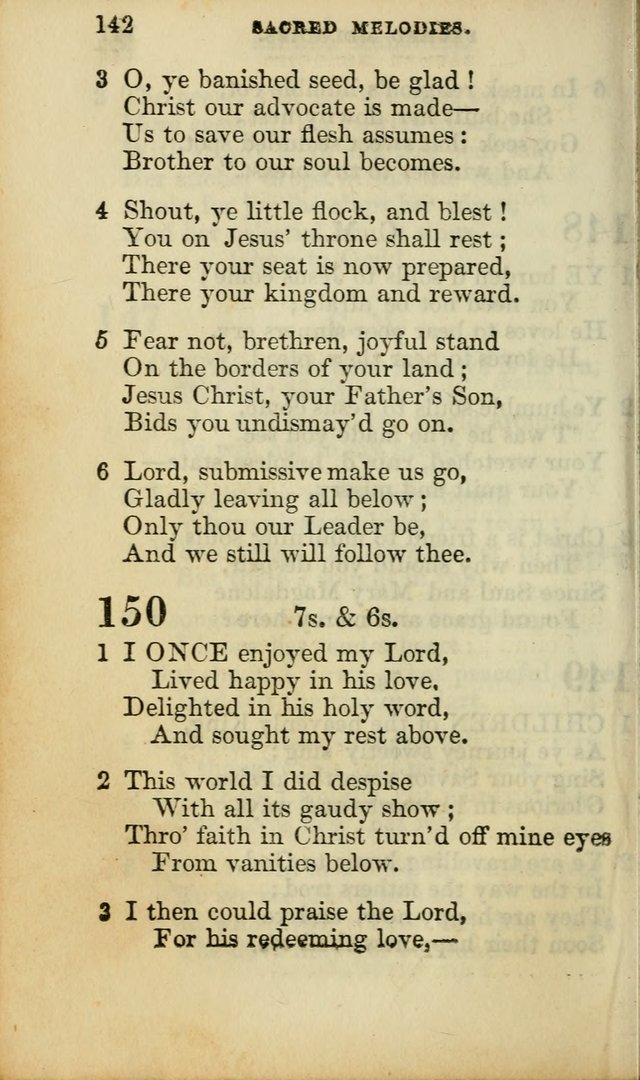 Sacred Melodies for Conference and Prayer Meetings, and for Social and Private Devotion (13th ed.) page 141