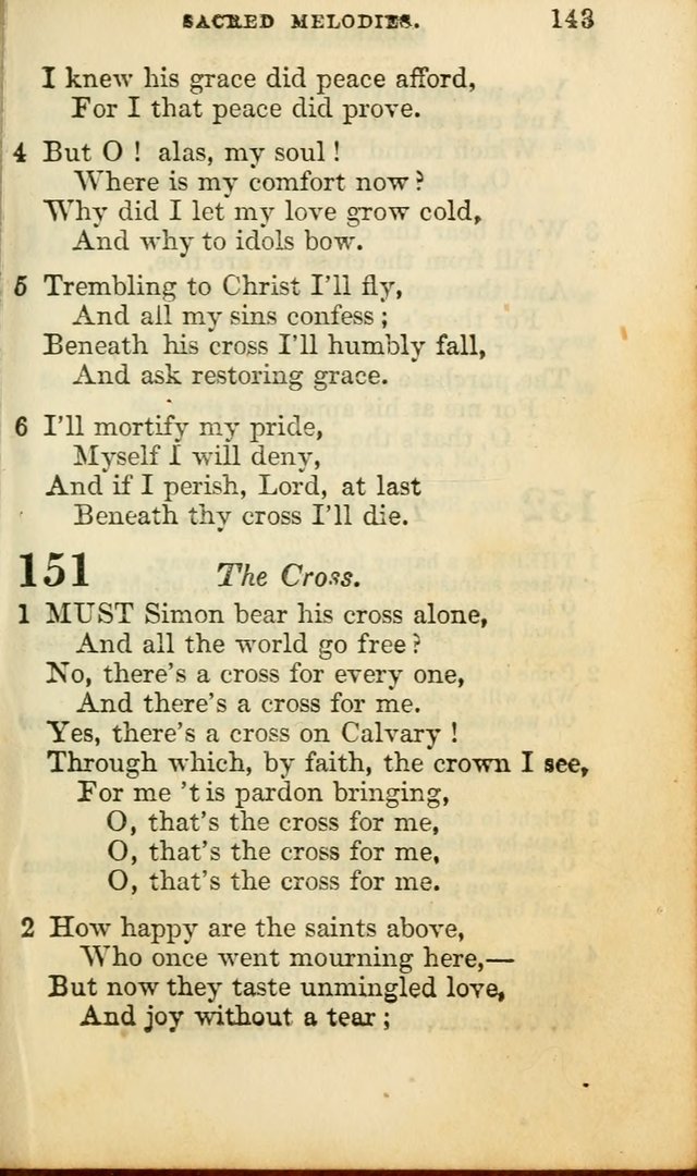 Sacred Melodies for Conference and Prayer Meetings, and for Social and Private Devotion (13th ed.) page 142