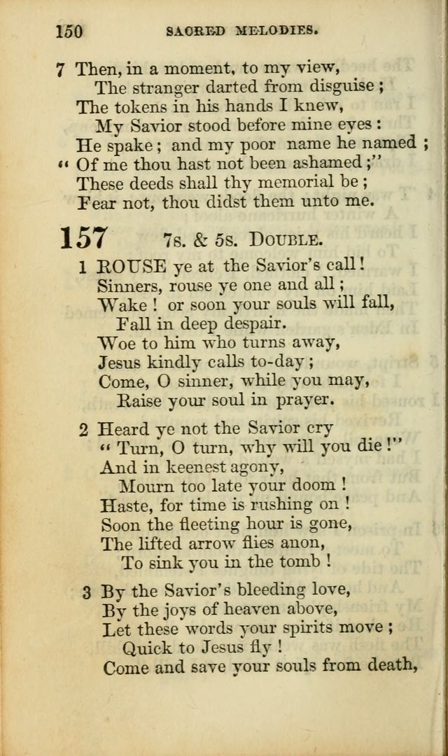 Sacred Melodies for Conference and Prayer Meetings, and for Social and Private Devotion (13th ed.) page 149