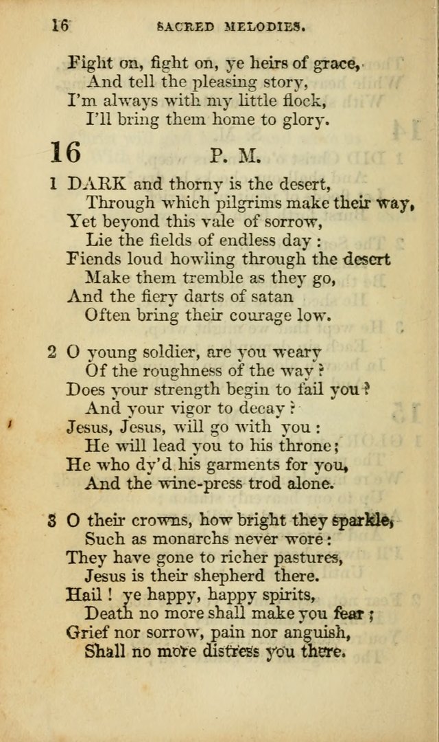 Sacred Melodies for Conference and Prayer Meetings, and for Social and Private Devotion (13th ed.) page 15