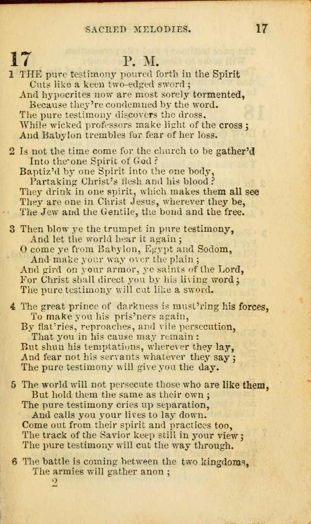 Sacred Melodies for Conference and Prayer Meetings, and for Social and Private Devotion (13th ed.) page 16