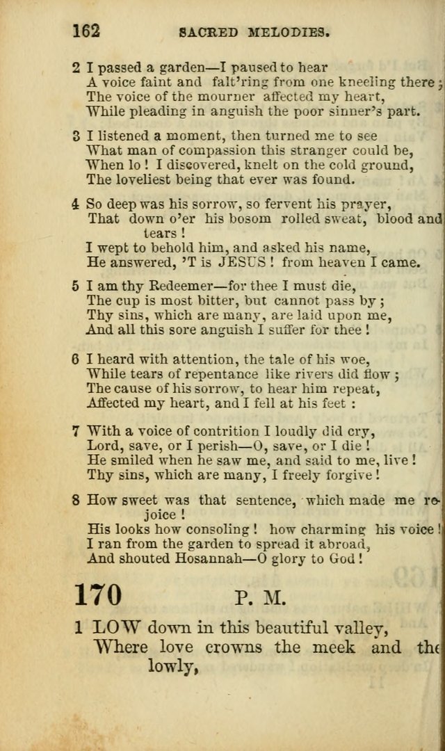 Sacred Melodies for Conference and Prayer Meetings, and for Social and Private Devotion (13th ed.) page 161