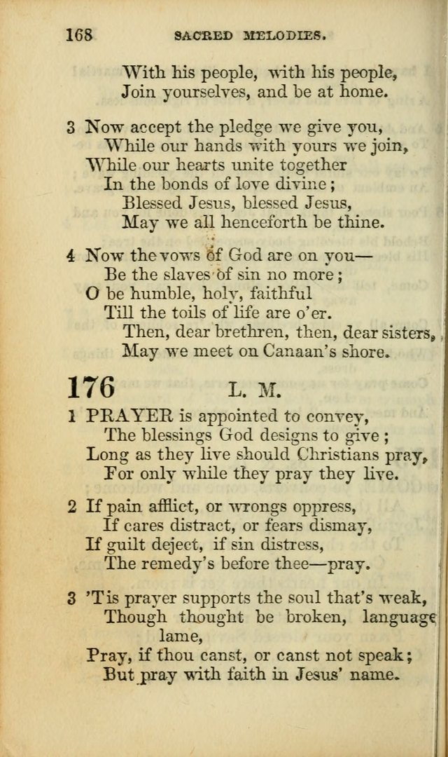 Sacred Melodies for Conference and Prayer Meetings, and for Social and Private Devotion (13th ed.) page 167