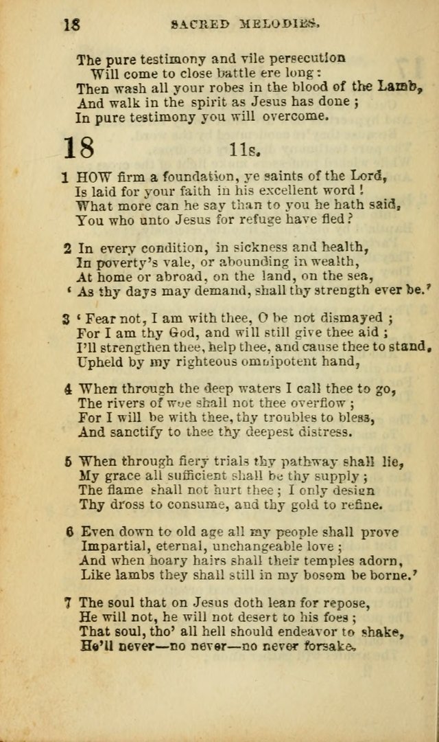 Sacred Melodies for Conference and Prayer Meetings, and for Social and Private Devotion (13th ed.) page 17