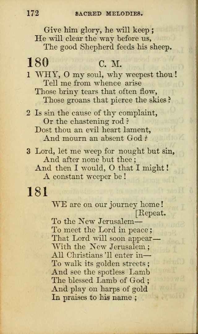 Sacred Melodies for Conference and Prayer Meetings, and for Social and Private Devotion (13th ed.) page 171