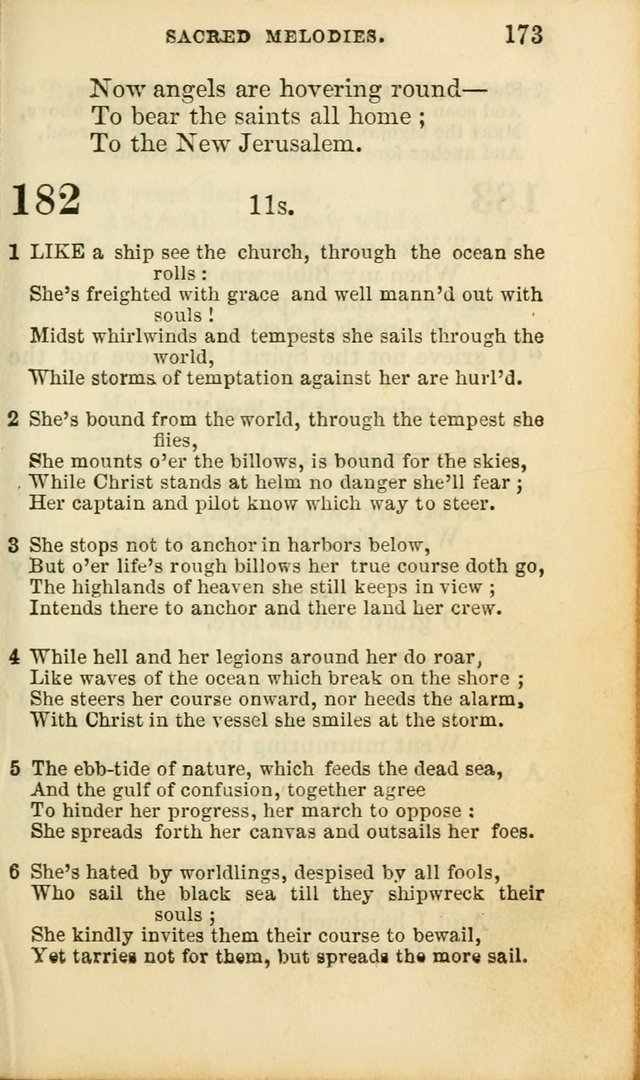 Sacred Melodies for Conference and Prayer Meetings, and for Social and Private Devotion (13th ed.) page 172