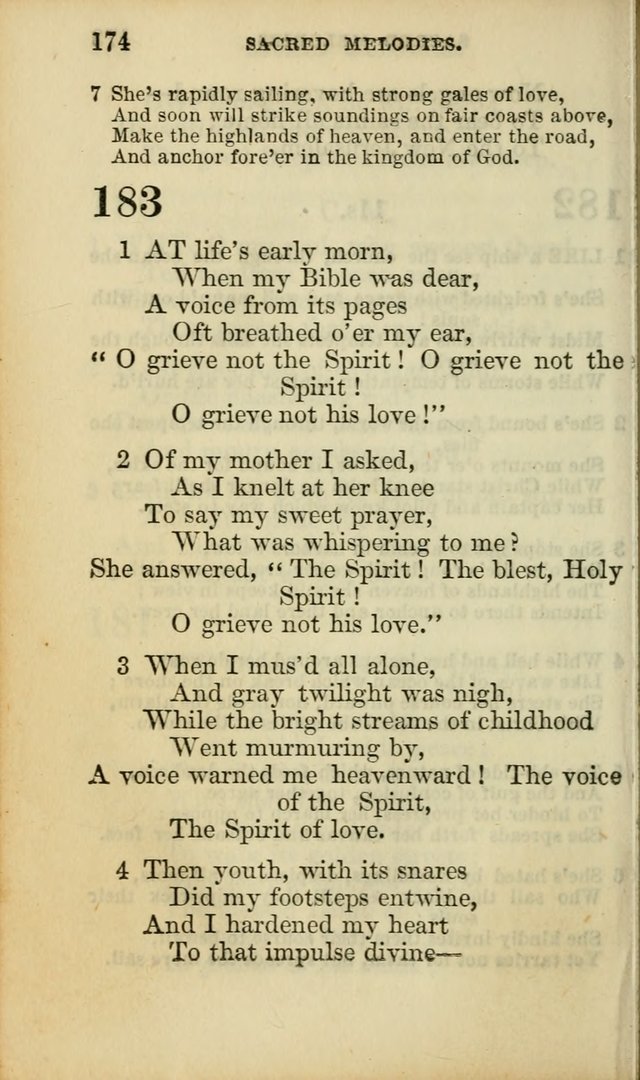 Sacred Melodies for Conference and Prayer Meetings, and for Social and Private Devotion (13th ed.) page 173