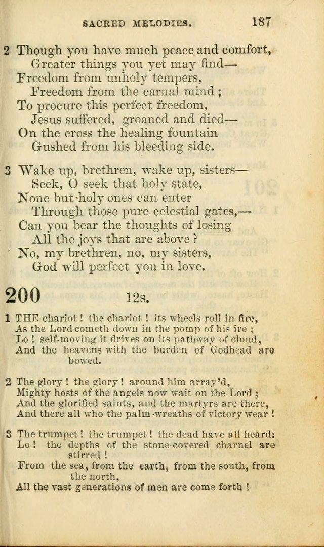 Sacred Melodies for Conference and Prayer Meetings, and for Social and Private Devotion (13th ed.) page 186