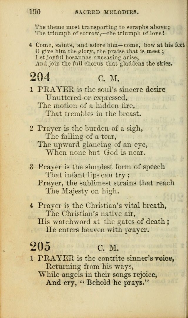 Sacred Melodies for Conference and Prayer Meetings, and for Social and Private Devotion (13th ed.) page 189