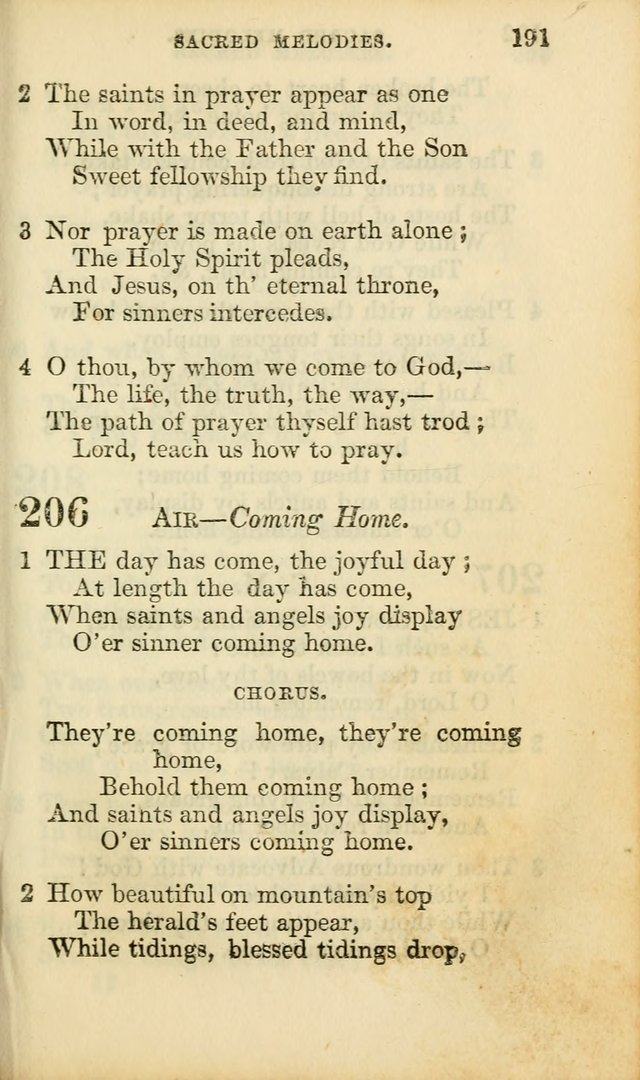 Sacred Melodies for Conference and Prayer Meetings, and for Social and Private Devotion (13th ed.) page 190