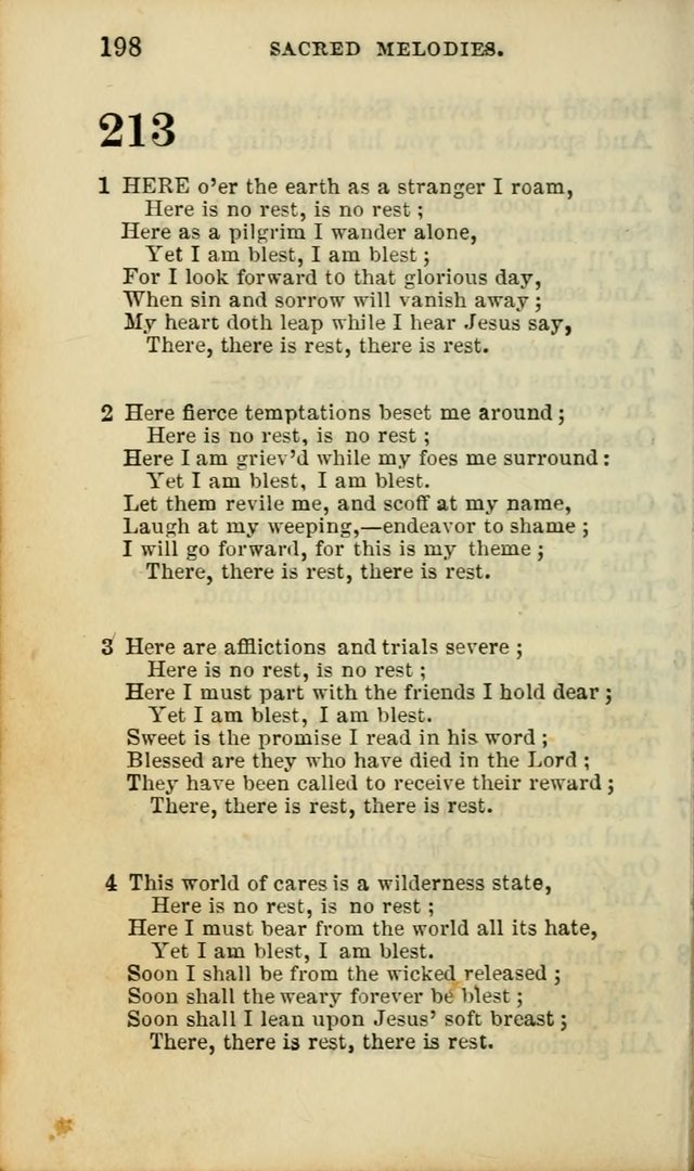 Sacred Melodies for Conference and Prayer Meetings, and for Social and Private Devotion (13th ed.) page 197