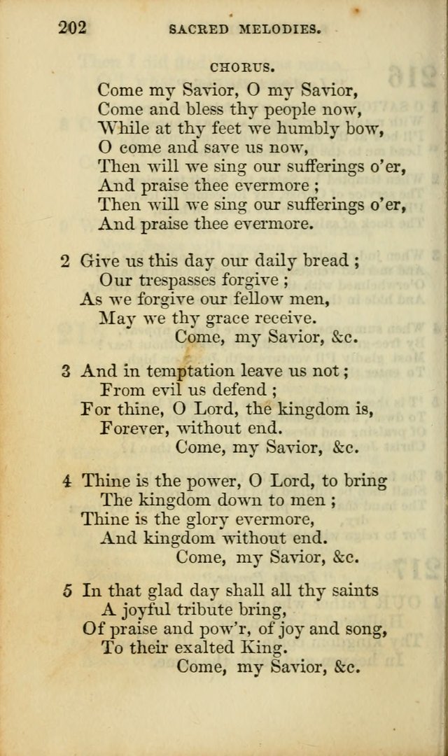 Sacred Melodies for Conference and Prayer Meetings, and for Social and Private Devotion (13th ed.) page 201