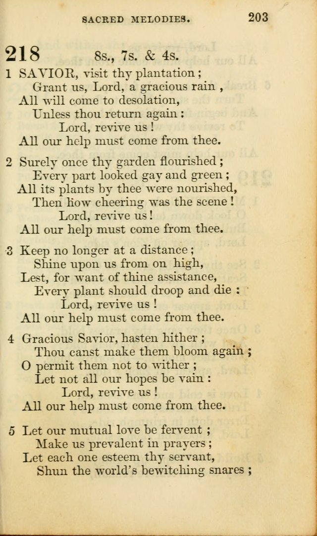 Sacred Melodies for Conference and Prayer Meetings, and for Social and Private Devotion (13th ed.) page 202