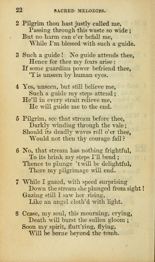 Sacred Melodies for Conference and Prayer Meetings, and for Social and Private Devotion (13th ed.) page 21