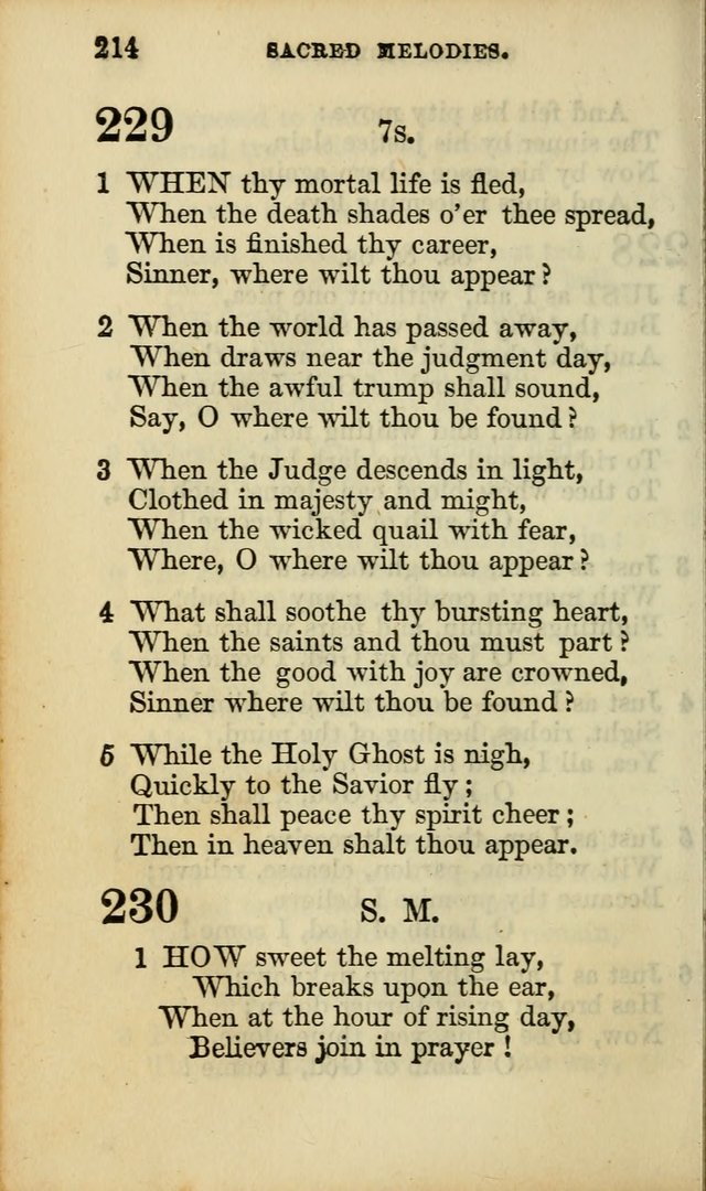 Sacred Melodies for Conference and Prayer Meetings, and for Social and Private Devotion (13th ed.) page 213