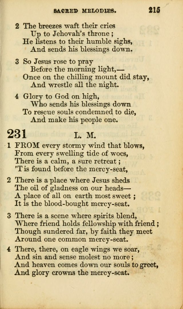 Sacred Melodies for Conference and Prayer Meetings, and for Social and Private Devotion (13th ed.) page 214