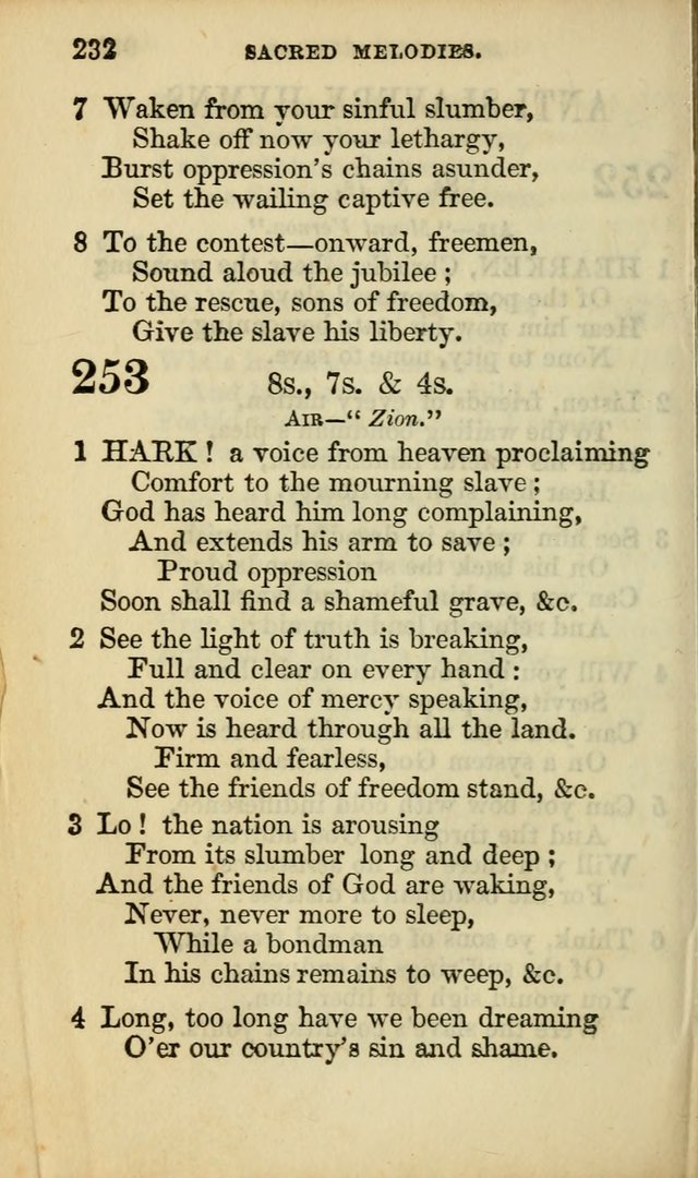 Sacred Melodies for Conference and Prayer Meetings, and for Social and Private Devotion (13th ed.) page 231