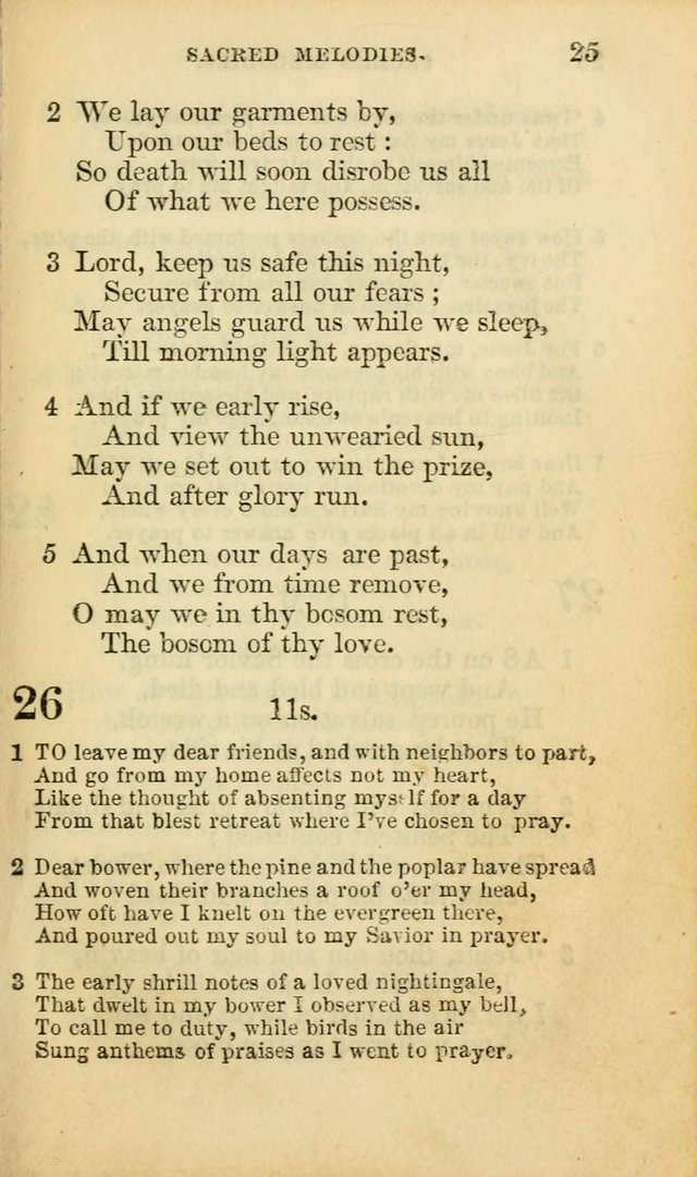 Sacred Melodies for Conference and Prayer Meetings, and for Social and Private Devotion (13th ed.) page 24