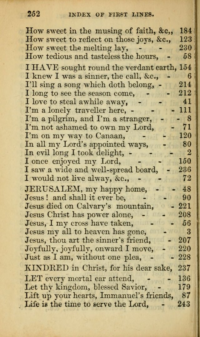 Sacred Melodies for Conference and Prayer Meetings, and for Social and Private Devotion (13th ed.) page 251