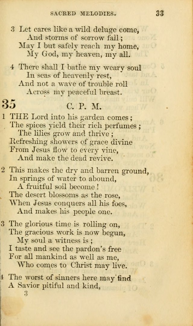 Sacred Melodies for Conference and Prayer Meetings, and for Social and Private Devotion (13th ed.) page 32