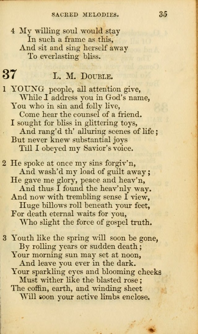 Sacred Melodies for Conference and Prayer Meetings, and for Social and Private Devotion (13th ed.) page 34