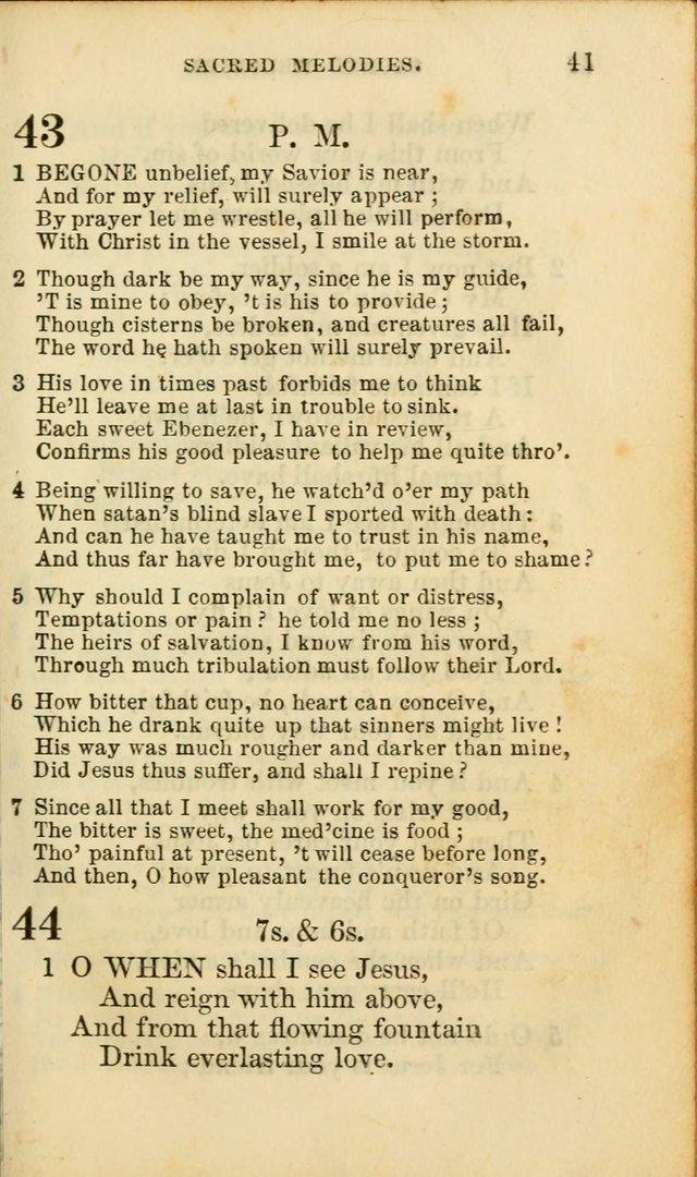 Sacred Melodies for Conference and Prayer Meetings, and for Social and Private Devotion (13th ed.) page 40