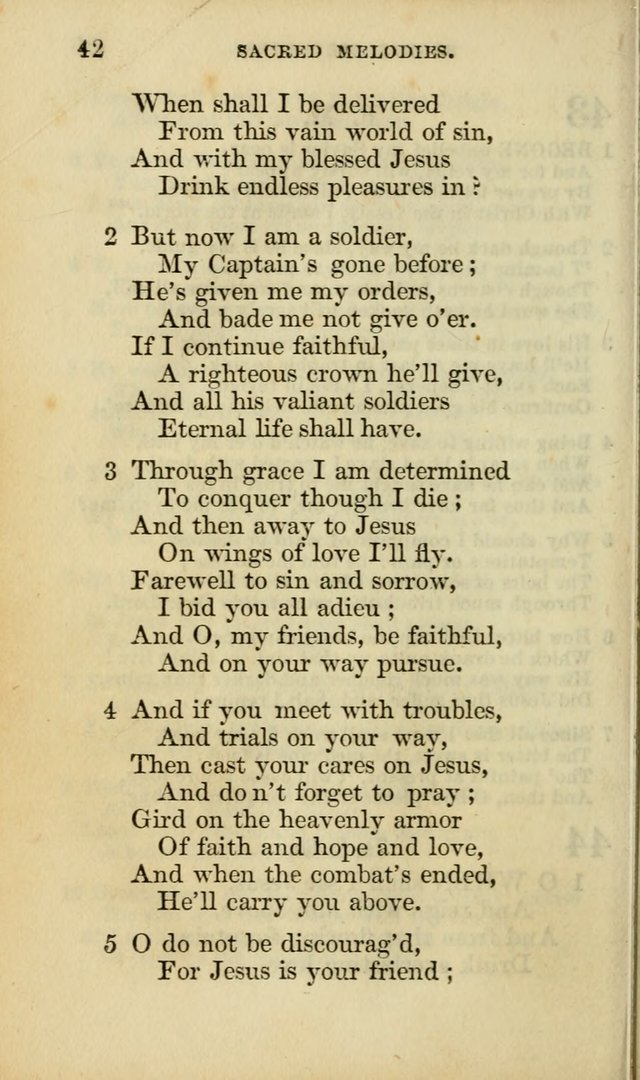 Sacred Melodies for Conference and Prayer Meetings, and for Social and Private Devotion (13th ed.) page 41