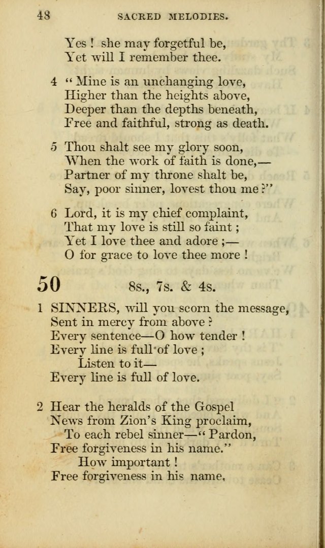 Sacred Melodies for Conference and Prayer Meetings, and for Social and Private Devotion (13th ed.) page 47