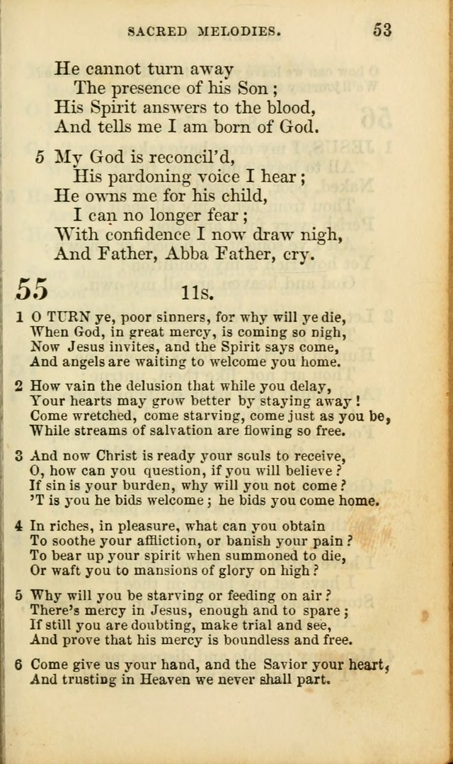 Sacred Melodies for Conference and Prayer Meetings, and for Social and Private Devotion (13th ed.) page 52