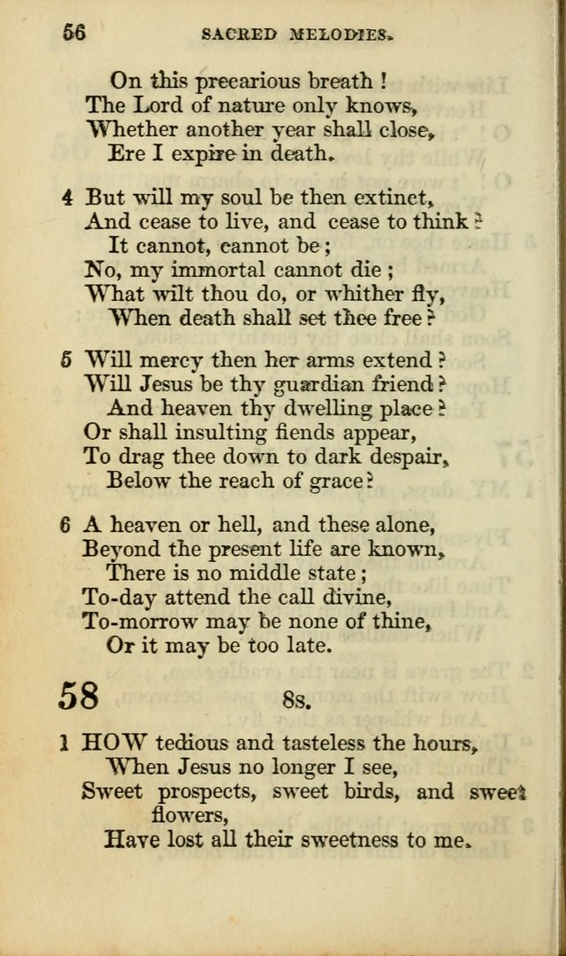 Sacred Melodies for Conference and Prayer Meetings, and for Social and Private Devotion (13th ed.) page 55