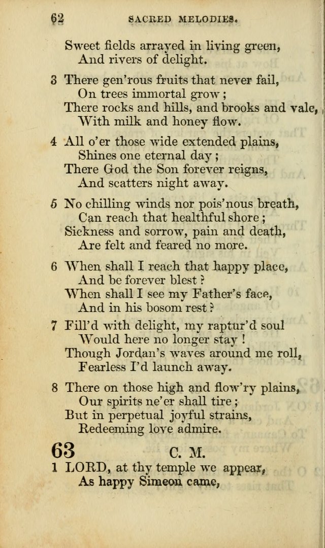 Sacred Melodies for Conference and Prayer Meetings, and for Social and Private Devotion (13th ed.) page 61