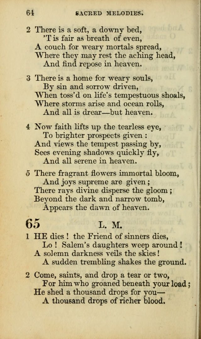 Sacred Melodies for Conference and Prayer Meetings, and for Social and Private Devotion (13th ed.) page 63