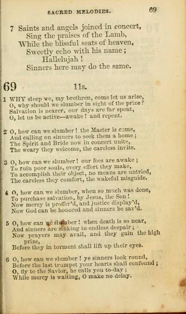 Sacred Melodies for Conference and Prayer Meetings, and for Social and Private Devotion (13th ed.) page 68