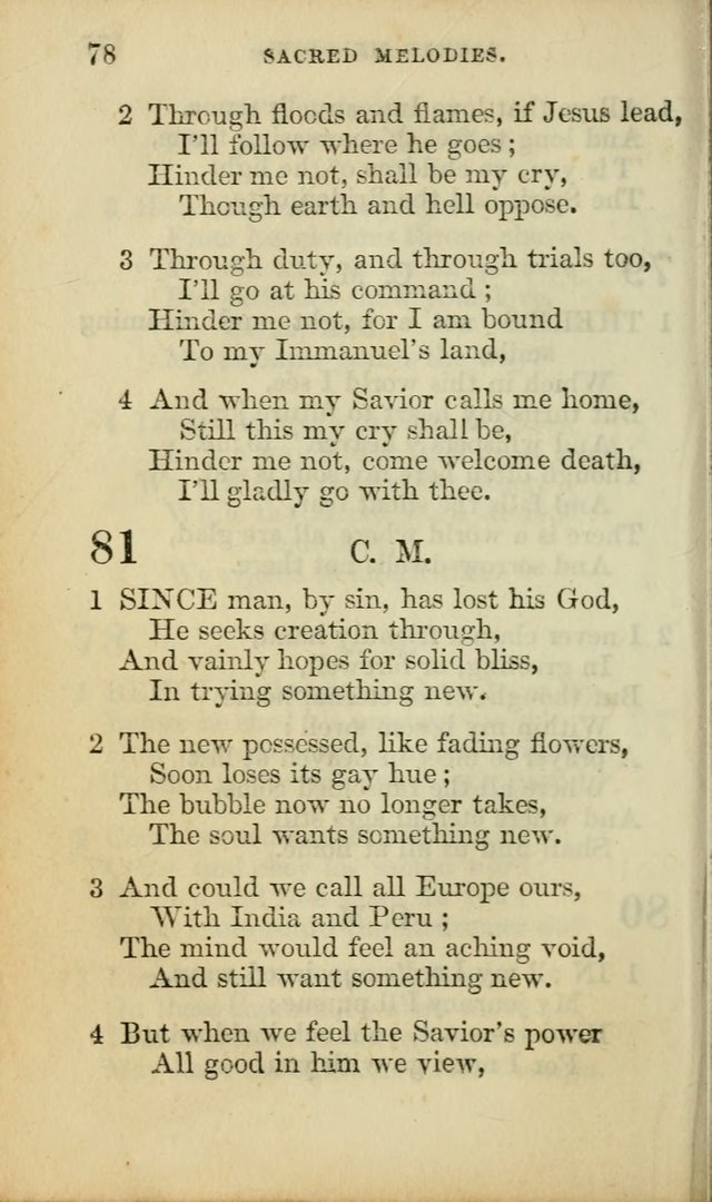 Sacred Melodies for Conference and Prayer Meetings, and for Social and Private Devotion (13th ed.) page 77