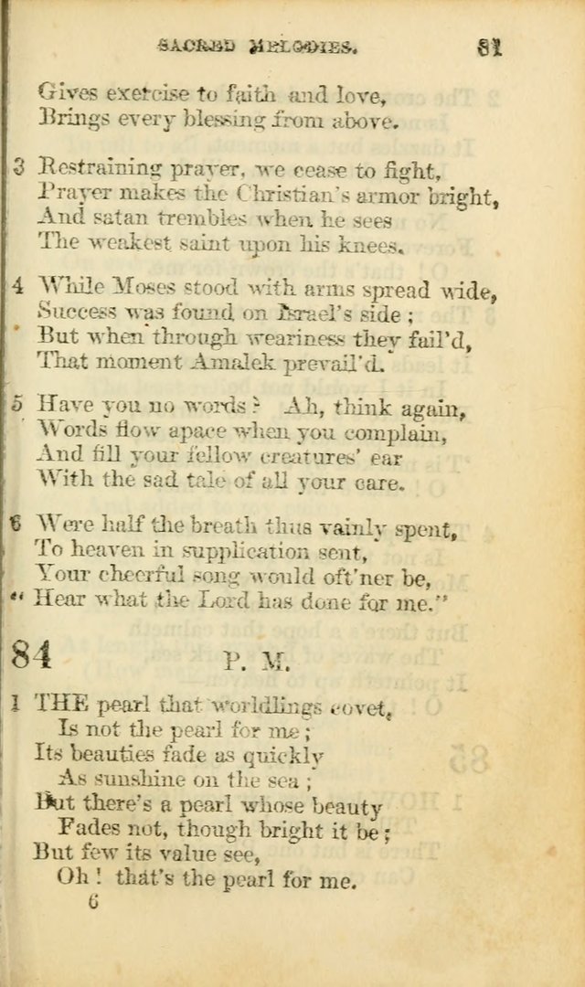 Sacred Melodies for Conference and Prayer Meetings, and for Social and Private Devotion (13th ed.) page 80